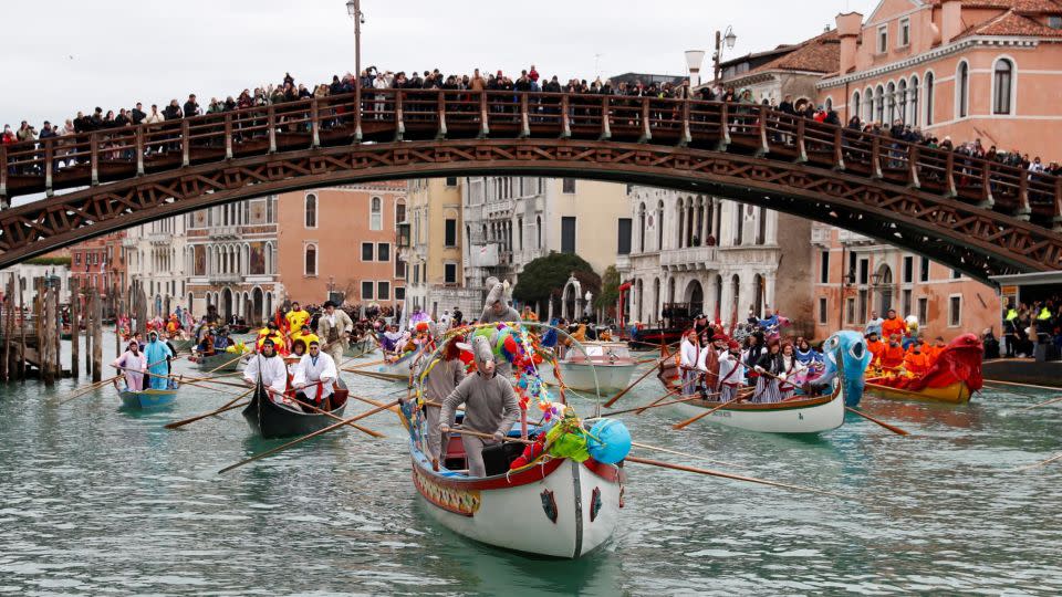 Venice is introducing a tax for day-trippers in 2024. - Remo Casilli/Reuters
