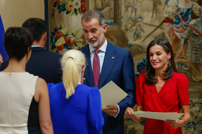 Los Reyes Felipe y Letizia