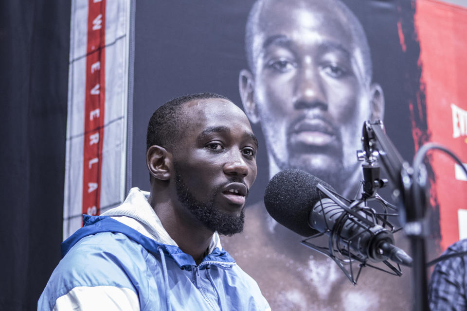 Terence ‘Bud’ Crawford was the 2017 Yahoo Sports Fighter of the Year in boxing. (Photo by Bill Tompkins/Getty Images)