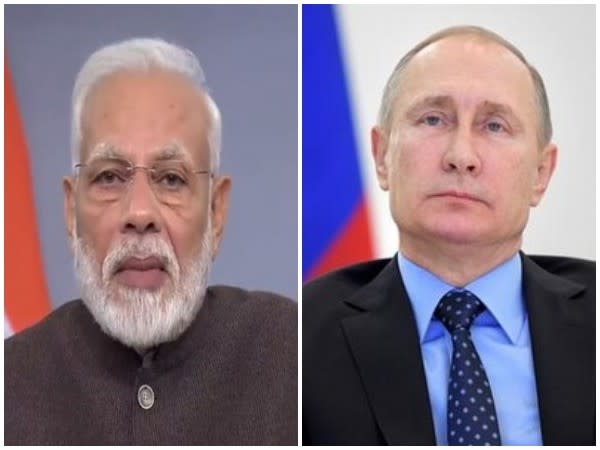 Prime Minister Narendra Modi and Russian President Vladimir Putin