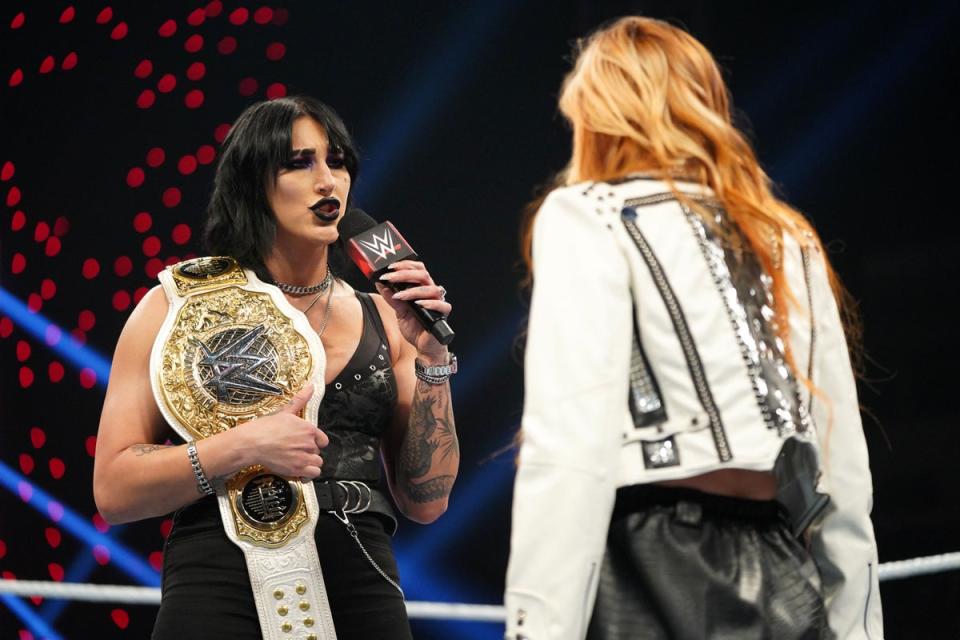 Rhea Ripley and Becky Lynch are two of the biggest women’s WWE stars in recent years (WWE)