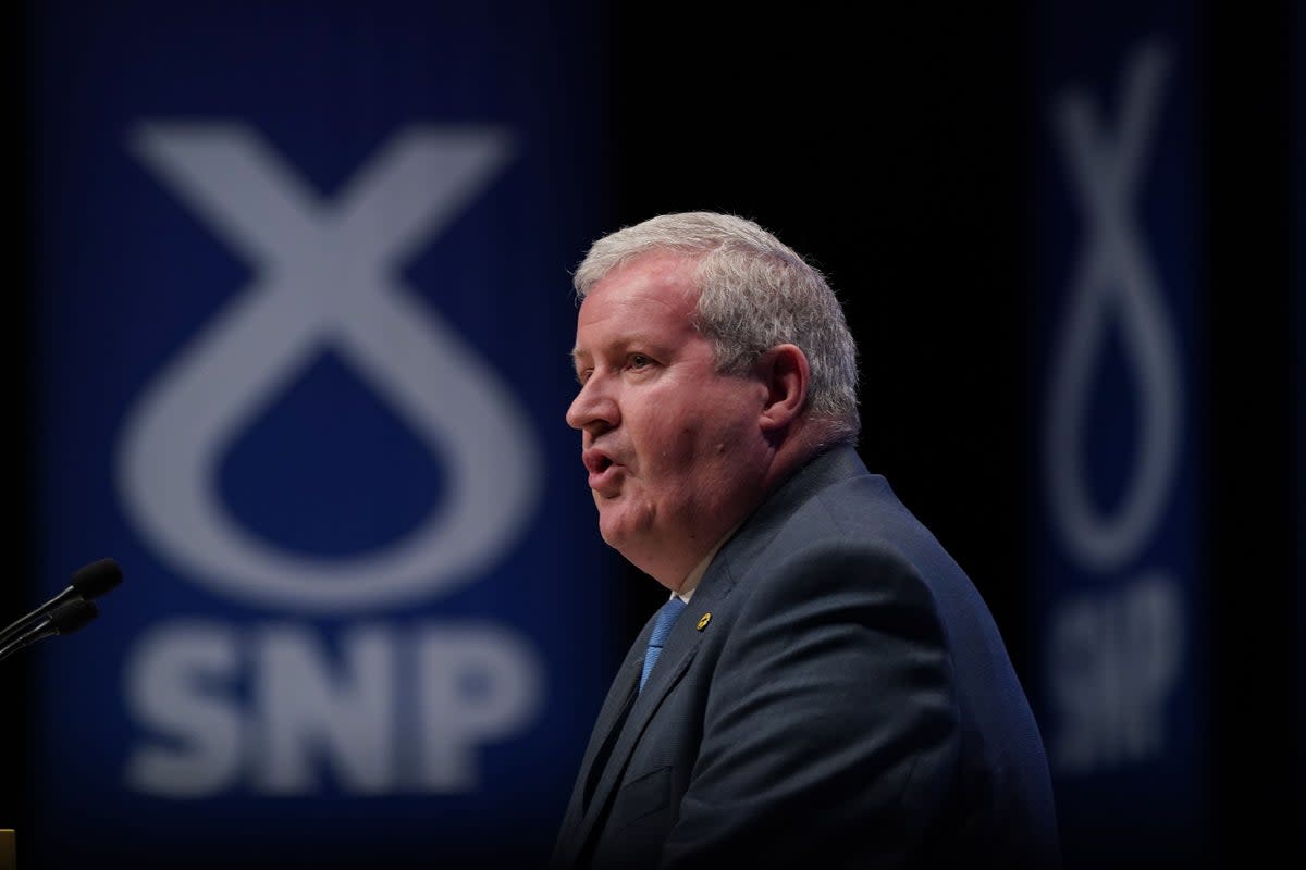 Former SNP Westminster leader Ian Blackford will not fight the next election (Andrew Milligan/PA) (PA Wire)