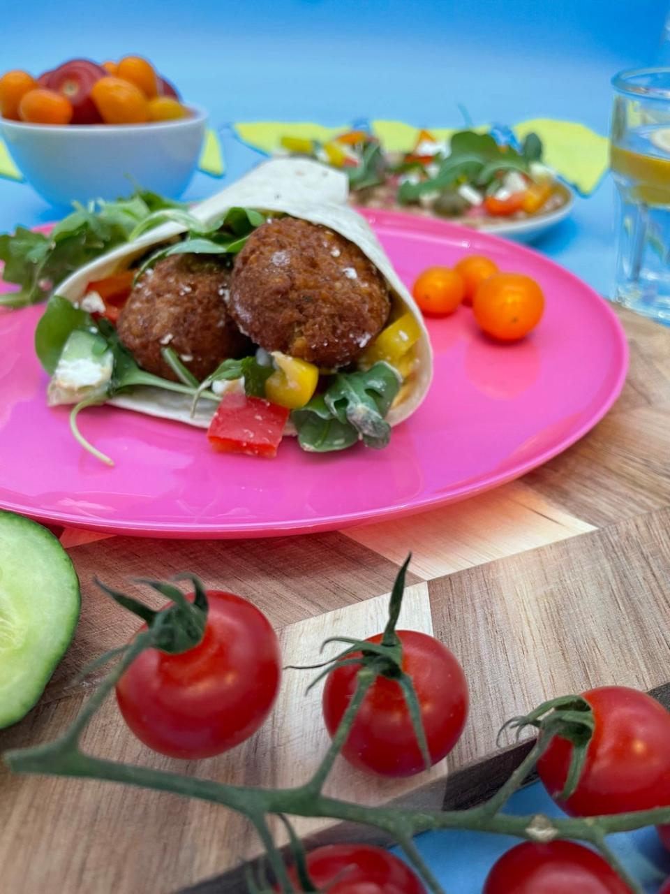 Falafel can be cooked from frozen for a quick and filling meal (Ramona’s Kitchen)