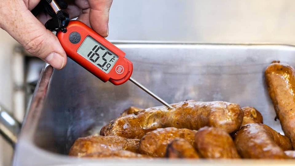 Keep thermometers handy around the kitchen.