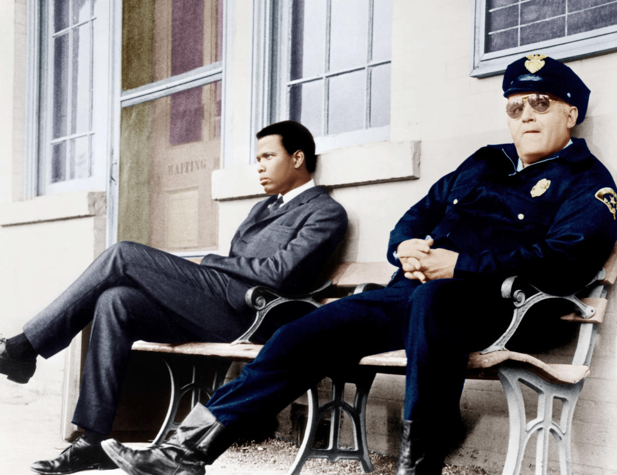 Poitier and Steiger in In the Head of the Night (Photo: Courtesy Everett Collection)