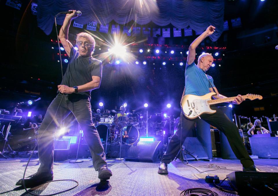 The Who's Roger Daltrey and Pete Townshend