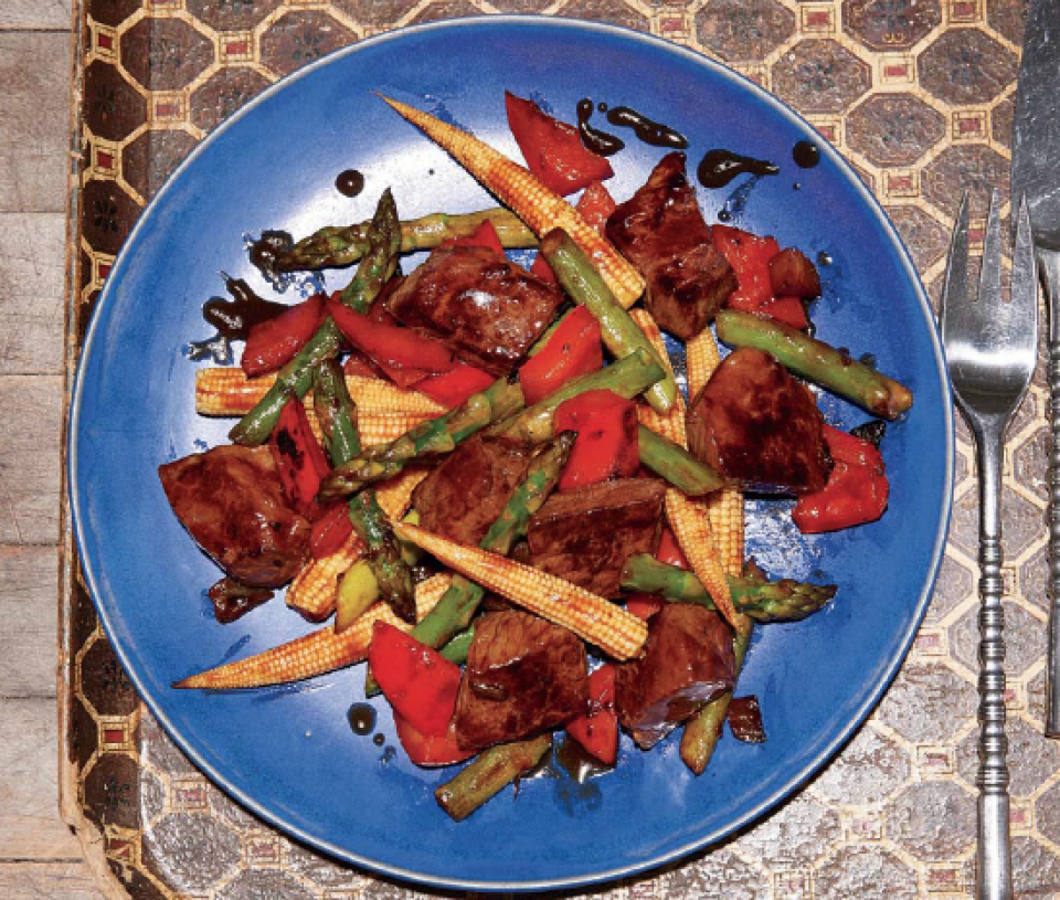 Bell Pepper and Beef Stir-Fry