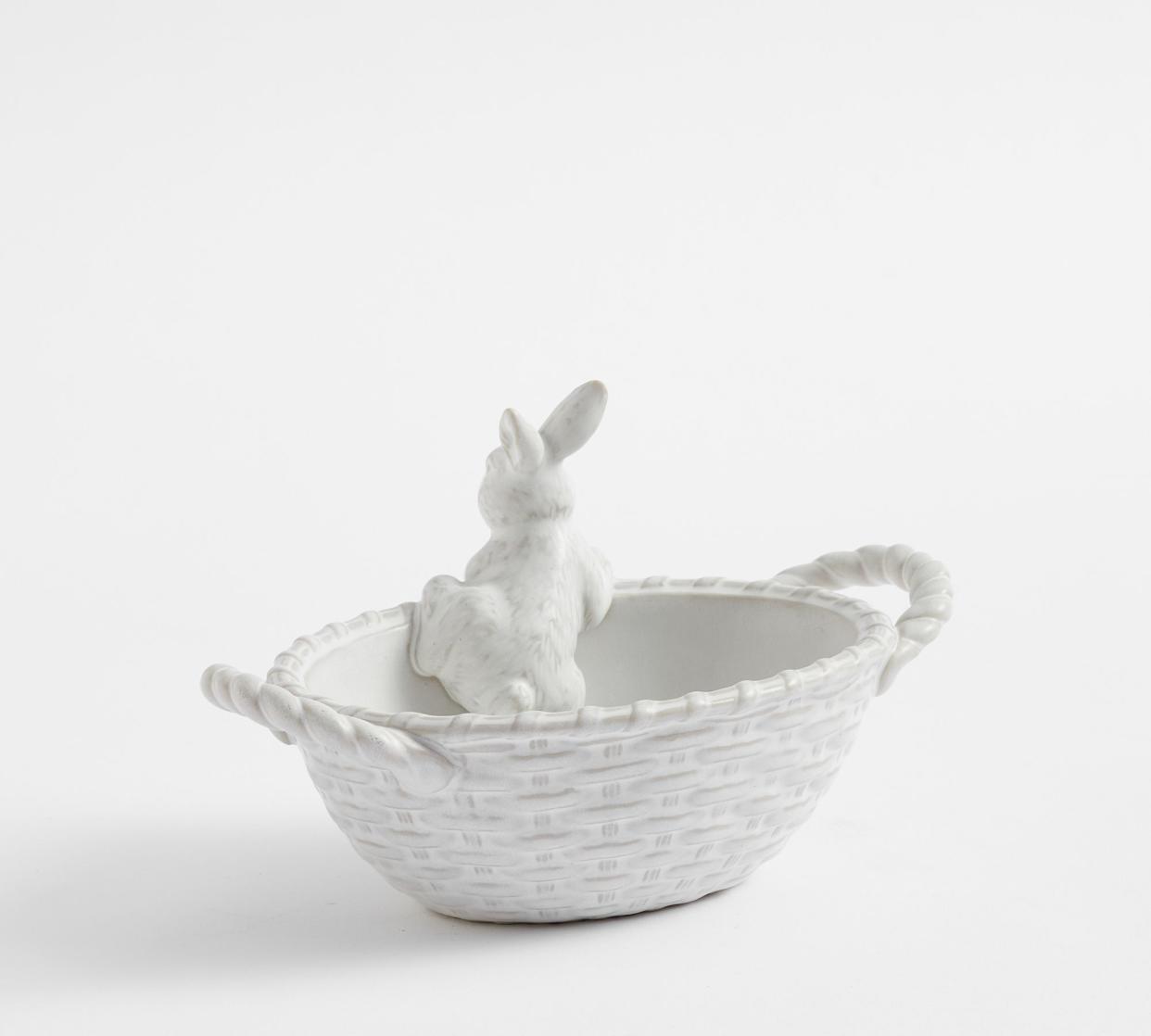 <p><a href="https://go.redirectingat.com?id=74968X1596630&url=https%3A%2F%2Fwww.potterybarn.com%2Fproducts%2Frustic-bunny-basketweave-candy-bowl%2F&sref=https%3A%2F%2Fwww.townandcountrymag.com%2Fstyle%2Fhome-decor%2Fg18372572%2Feaster-gift-ideas%2F" rel="nofollow noopener" target="_blank" data-ylk="slk:Shop Now;elm:context_link;itc:0;sec:content-canvas" class="link rapid-noclick-resp">Shop Now</a></p><p>Rustic Bunny Stoneware Candy Bowl</p><p>potterybarn.com</p><p>$49.50</p>