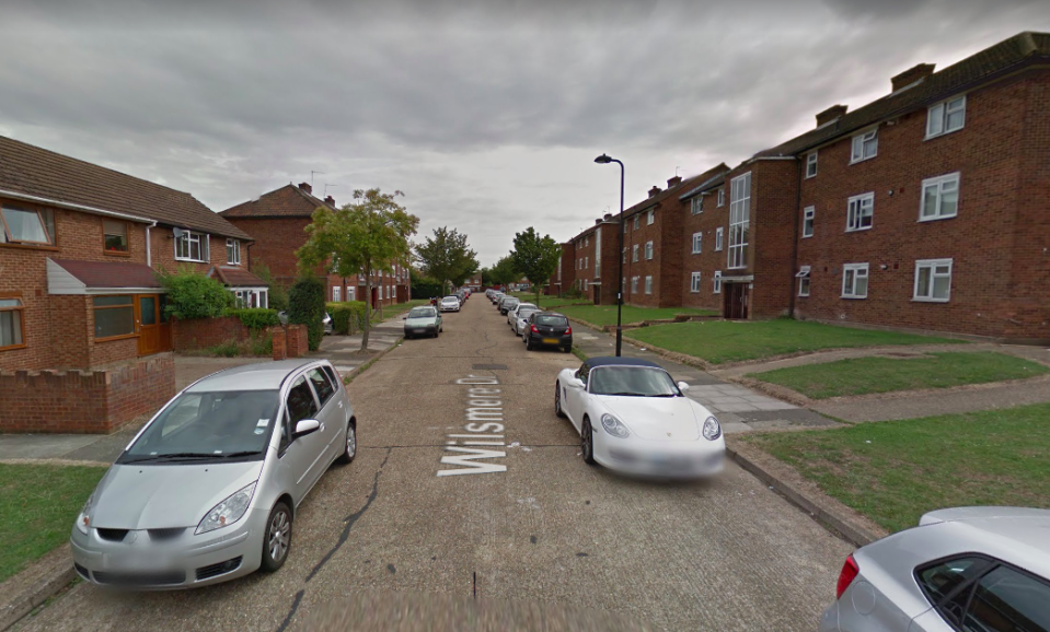 <em>One of the victims was stabbed on Wilsmere Drive in Northolt (Google)</em>