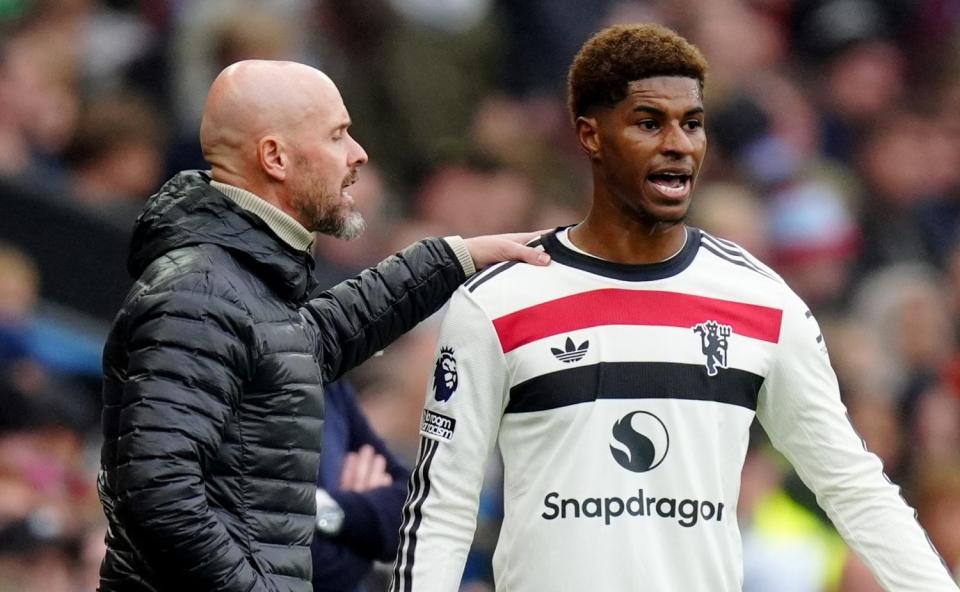 Ten Hag and Rashford