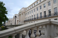 <p>Estate agents say 50 Cumberland Terrace, in Regent’s Park, London is worth around £16.5 million – a whopping 75 times the price of the average home in England and Wales. </p>