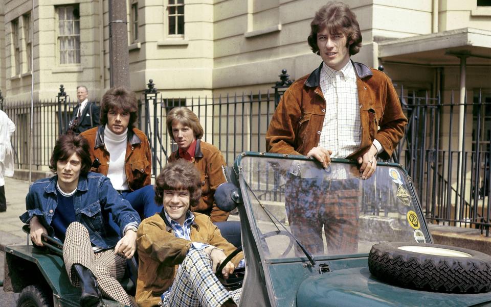 Ian 'Tich' Amey, rear, right, with, l-r, Beaky (John Dymond), Mick (Michael Wilson), Dave Dee and Dozy (Trevor Davies)