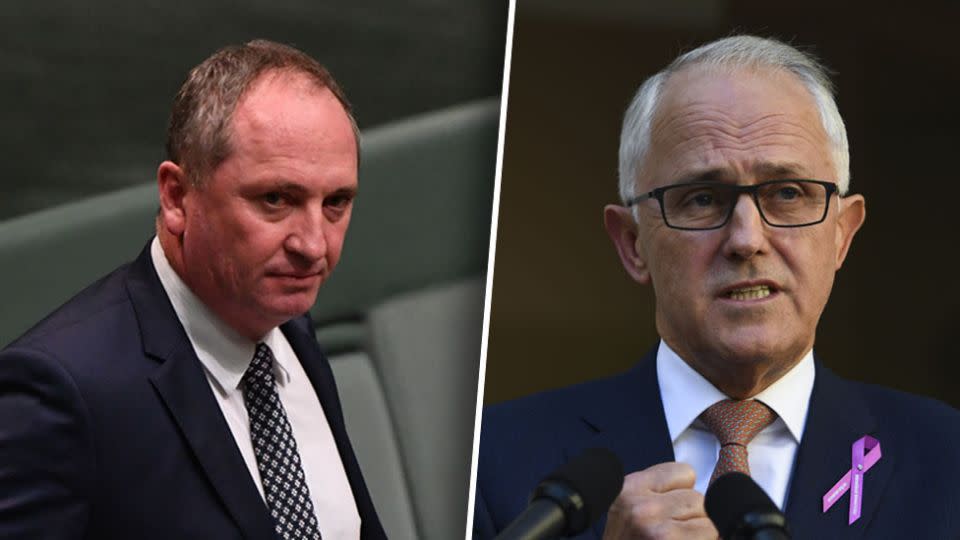 Barnaby Joyce labelled Malcolm Turnbull's comments as 'inept' and 'damaging'. Source: AAP