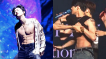 EXO日前在首爾火熱開唱，隊長SUHO更是大秀腹肌，滿足了所有粉絲的胃口。