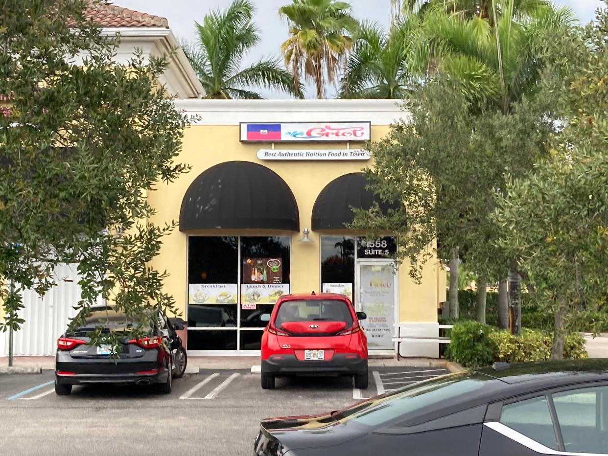 Griot Caribbean Restaurant was one of five Palm Beach County restaurants that were briefly closed last week after a health inspection. The eatery quickly made the necessary corrections and reopened the next day.