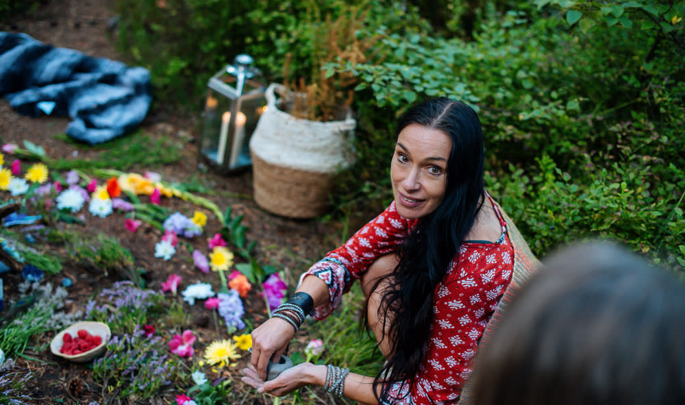 Hamill Page believes it is possible to live off the land. (Natasha Holland Photography/PA Real Life)