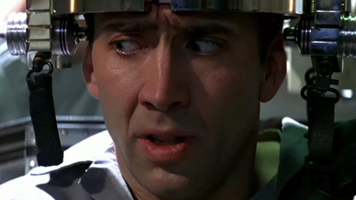  Nicolas Cage in Face/Off. 