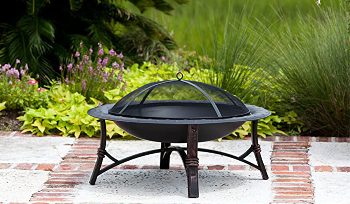 Find the fire pit to complete your patio and other wish-list items for less at Amazon Outlet. (Photo: Amazon) 