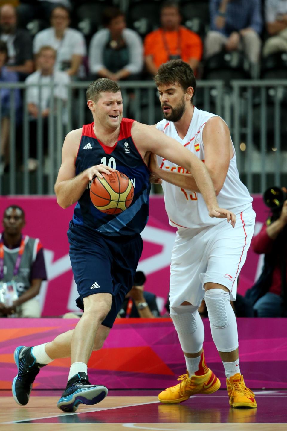 Robert Archibald playing for GB at London 2012 Olympic (Getty Images)