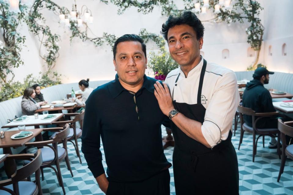 Khanna teamed with Bombay House Hospitality’s Jimmy Rizvi, known for Gramercy’s GupShup, to open Bungalow on March 23 Stefano Giovannini