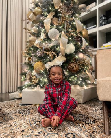 <p>Kelly Rowland Instagram</p> Kelly Rowland's son Noah Jon Weatherspoon.