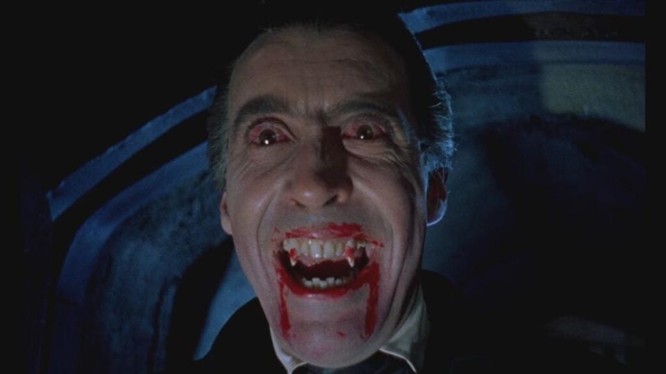 Christopher Lee in Horror of Dracula