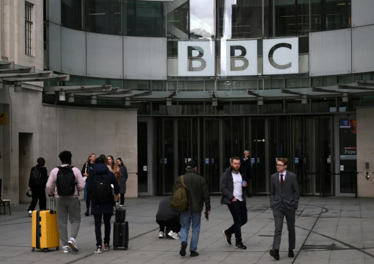 La sede de la British Broadcasting Corporation (BBC), en Londres, en una imagen del 28 de abril de 2023 (Daniel Leal)
