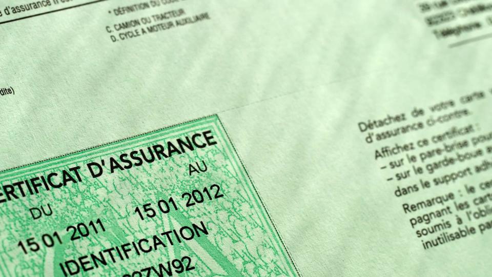 Carte verte assurance 