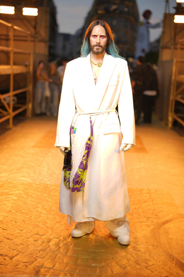MFW - Louis Vuitton - Front Row Maluma attend the Louis Vuitton Spring  Summer 2024 fashion show duri