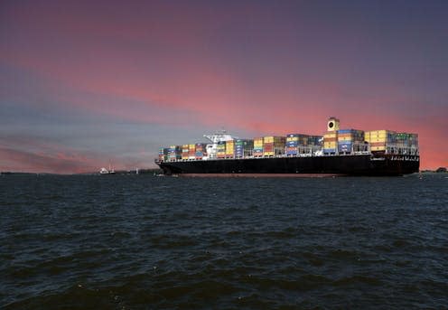 <span class="caption">The shipping sector is in urgent need of decarbonisation.</span> <span class="attribution"><a class="link " href="https://pxhere.com/en/photo/1147225" rel="nofollow noopener" target="_blank" data-ylk="slk:pxhere.com;elm:context_link;itc:0;sec:content-canvas">pxhere.com</a></span>