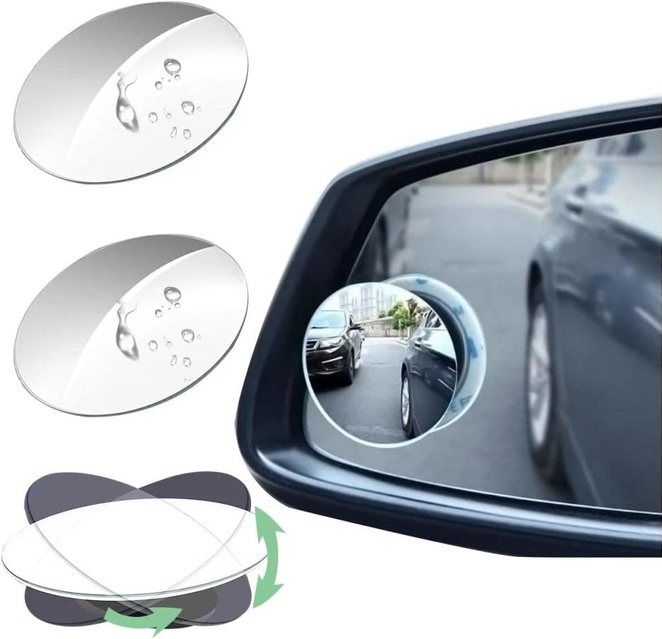 2 Pack Blind Spot Mirrors. Image via Amazon.
