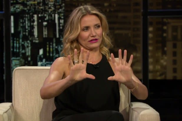 Cameron Diaz Sex Tape Porn - Cameron Diaz Spends Way Too Long Talking About Her Butt on 'Chelsea Lately'  (Video)