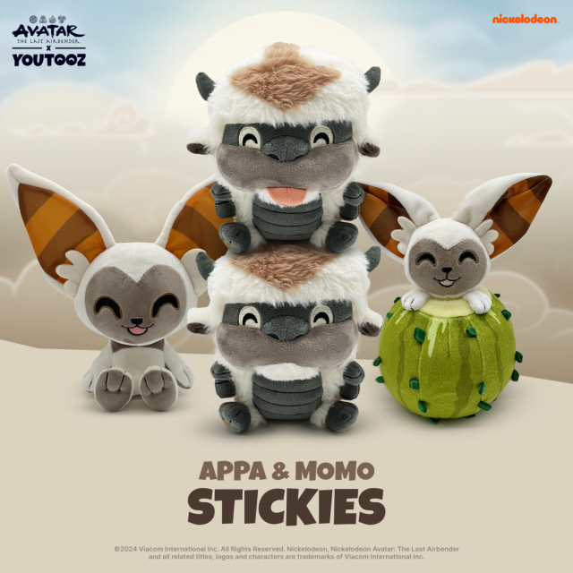  Avatar The Last Airbender Appa & Momo Retractable