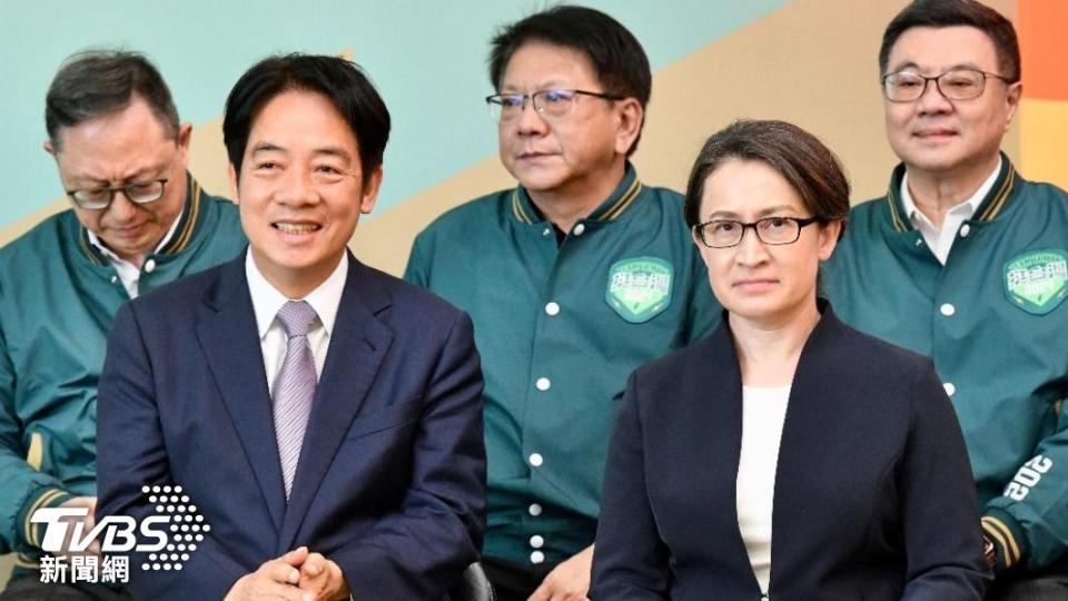 民進黨總統參選人賴清德、副總統參選人蕭美琴。（圖／TVBS資料畫面）