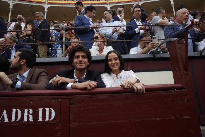 Victoria de Marichalar con Tomás Páramo en Las Ventas