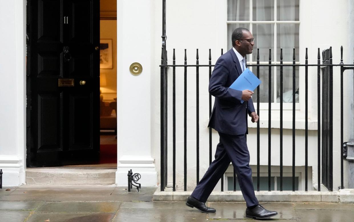 Chancellor Kwasi Kwarteng - AP Photo/Kirsty Wigglesworth