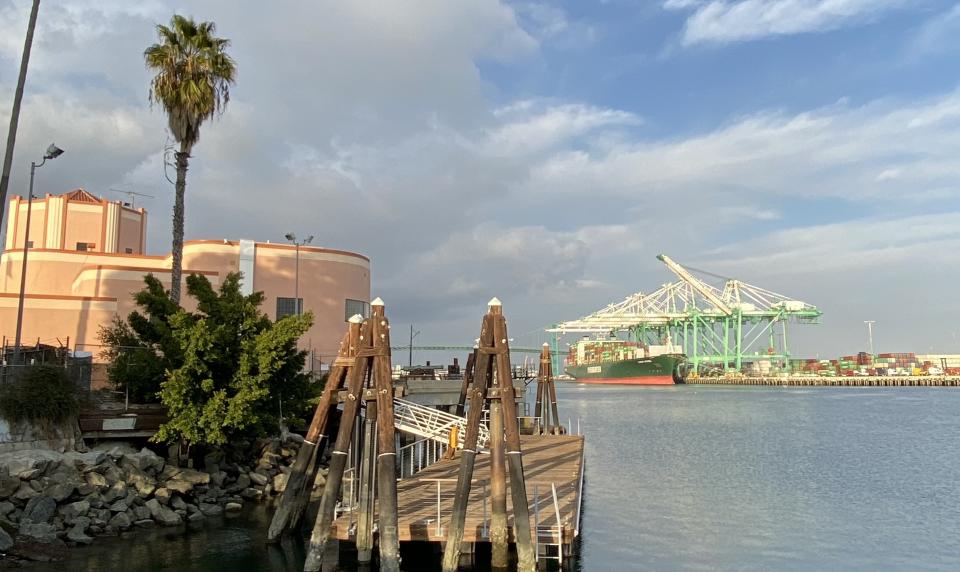 The Port of Los Angeles is the country's largest port by container volume and cargo value. Credit: Brian Cheung / Yahoo Finance