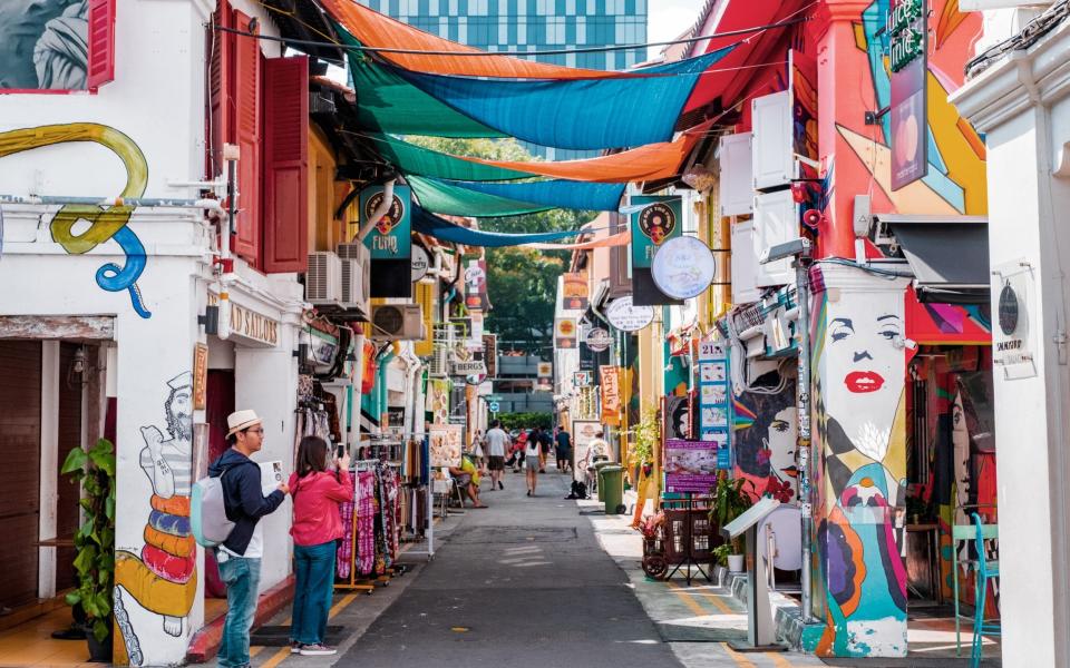 haji lane, singapore - Getty