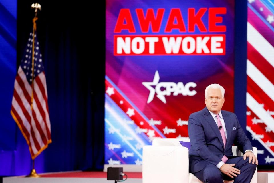 Matt Schlapp, Chairman of the American Conservative Union, looks on as he takes part in a panel discussion at the Conservative Political Action Conference (CPAC) in Orlando, Florida, U.S. February 25, 2022. REUTERS/Marco Bello (REUTERS)