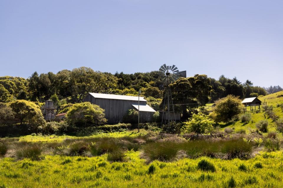 The property is in the coastal Bay Area community of Bolinas. Jacob Elliott