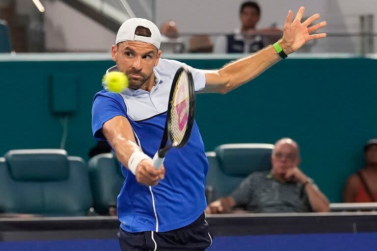 La devolución de Grigor Dimitrov, que puso varias veces en problemas al español