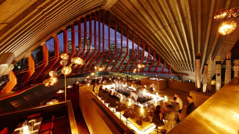 Sydney Opera House view of harbor