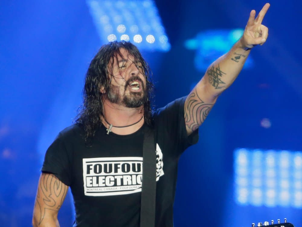 Die Foo Fighters um Dave Grohl machen weiter. (Bild: Antonio Scorza/Shutterstock.com)