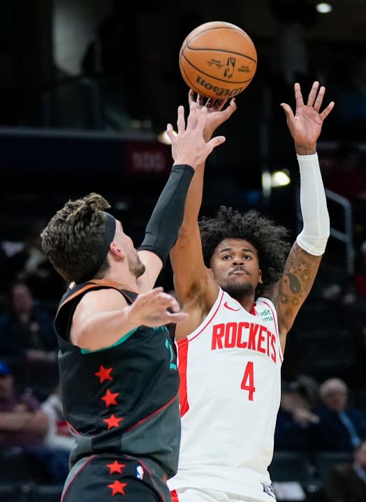 Jalen Green's 42 points lift the Rockets to their 6th straight win, 137-114  over the Wizards - Yahoo Sports