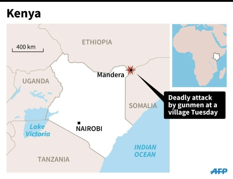 The Al-Qaeda-affiliated Shebab rebels confirmed they carried out the attack against "Christian Kenyans" in the northern town of Mandera