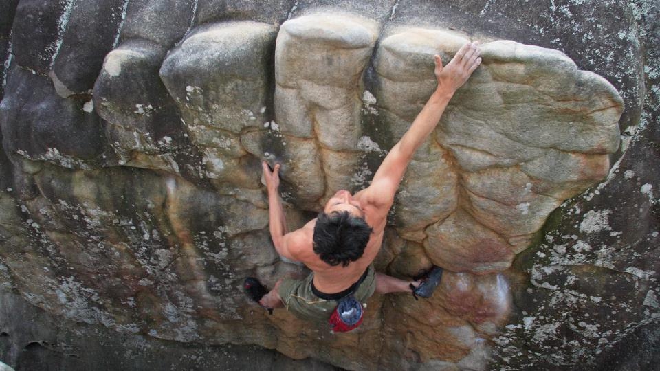Horse Pens 40 in Steele, Alabama, is one of the top spots in the country for bouldering, a style of climbing done without ropes or harnesses.