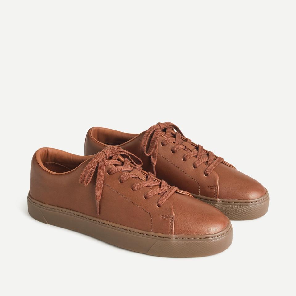 Court Sneakers in Leather