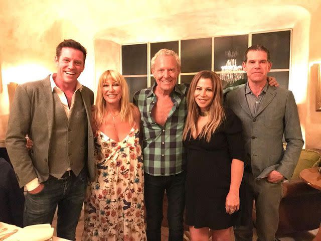 <p>Suzanne Somers/Instagram</p> Suzanne Somers and Alan Hamel with their children.