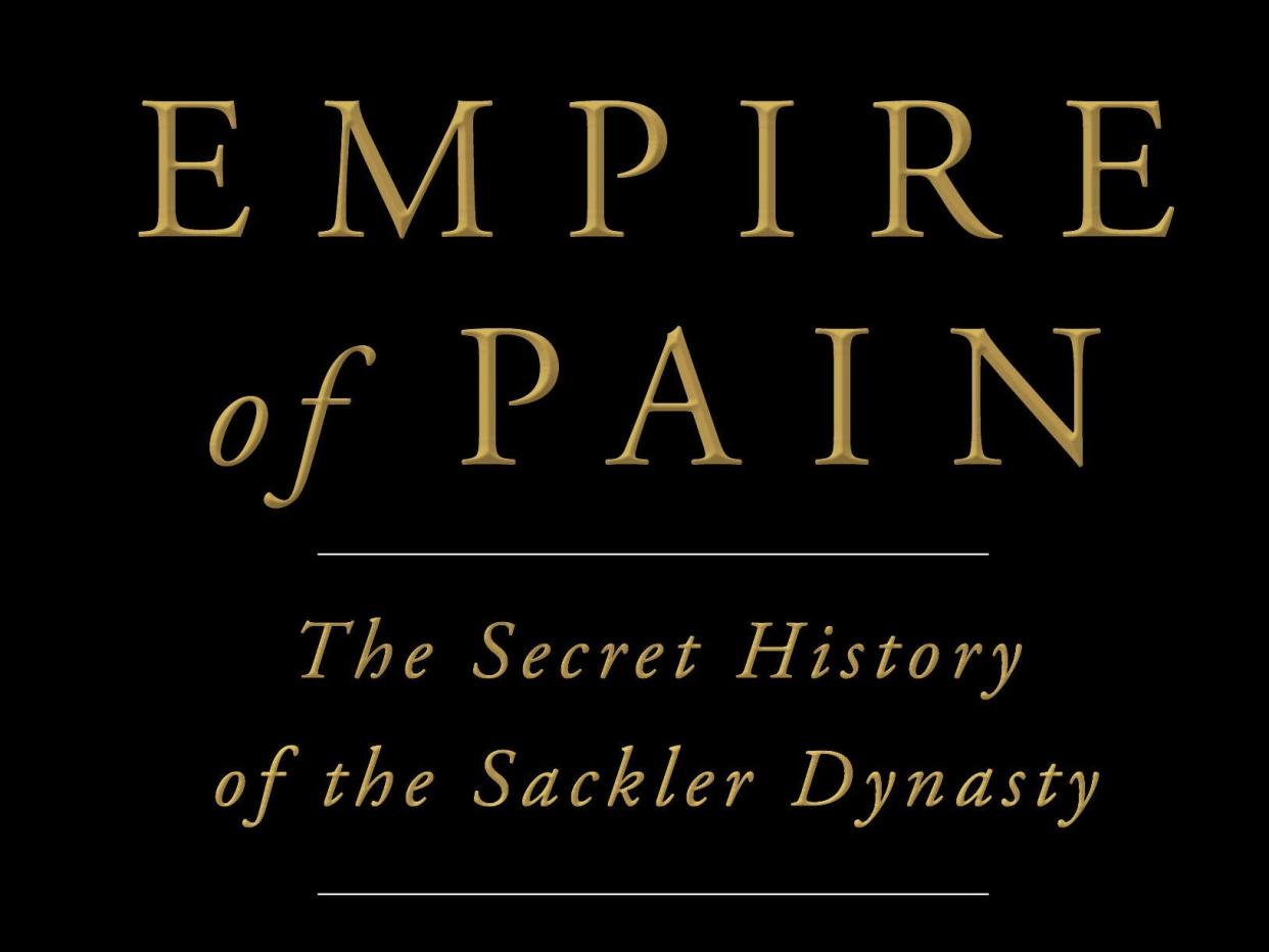 Empire of Pain purdue pharma opioid sackler oxycontin
