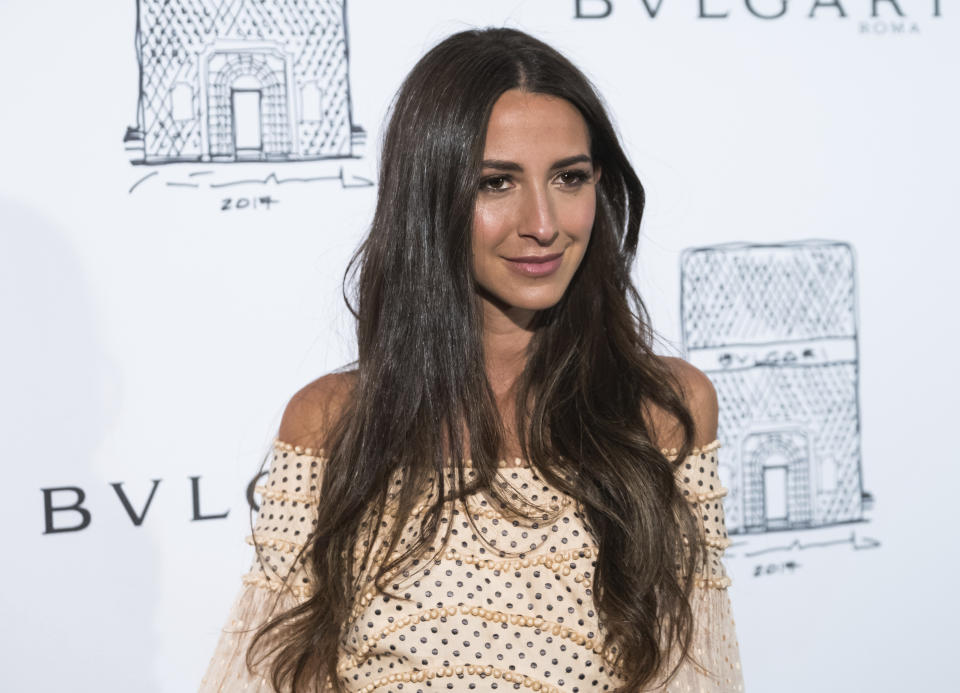 Arielle Charnas attends the re-opening of the Bulgari Fifth Avenue flagship store on Friday, Oct. 20, 2017, in New York. (Photo by Charles Sykes/Invision/AP)